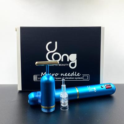 China Anti-Puffiness ELON-YC Derma Pen E6 OEM LCE Screen Free Skin Care Beauty Upgraded Version 2 in 1 massageµneedle Derma Pen E6 for sale