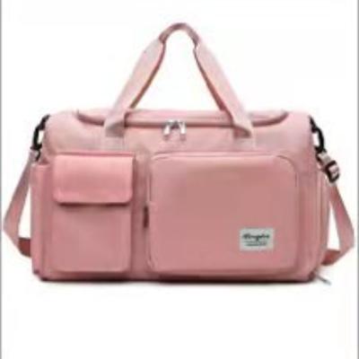 China Waterproof Nylon Sports Bags Fashion Shoe Magazines Sports Bags Large Capacity Expansion Separate Travel Bags for sale