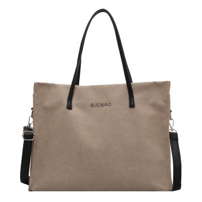 China New Water Resistant Vintage Large Capacity Design Handbag Organizer Fashion Women Shopping Canvas Multicolor Optional Waterpoof Bag Shouderbag for sale