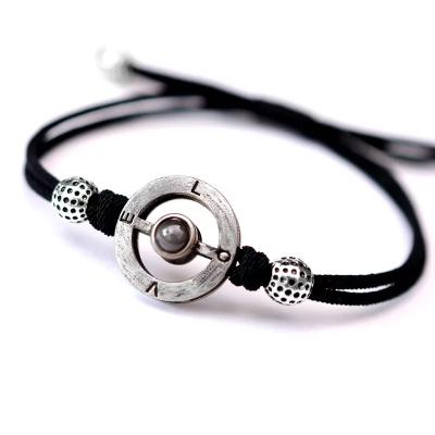 China Dropshipping 2019 Trendy Custom Made 100 Languages Rope S925 Bracelet I Love You for sale