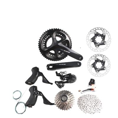 China SHIMANO 105 R7000 Carbon Steel 2x11 Speed Disc Brake Groupset For Road Bike Bicycle Kit Set With IIIPRO Disc Brake for sale