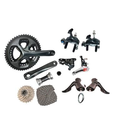 China Carbon Steel Shimano Tiagra 4700 165/170/172.5/175mm 50-34T 52-36T Road Bike Bicycle Fullset 2x10 Speed Groupset Clutch Brake Cassette Chain for sale