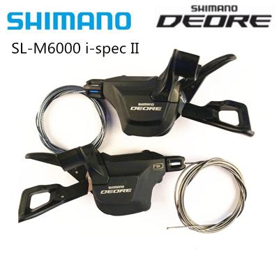China The right-to-left shift of the I-Spec clutch. Shimano DEORE M6000 SL-M6000 M4100 II 2/3x10-Speed MTB Mountain Bikes Deore Levers 20 Speed 30s Clutch for sale