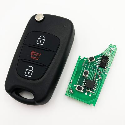 China MS 2+1 button flip replacement key 315mhz for Hyundai saul NYOSEKSAM11ATX NYOSEKSAM11ATX -11-13 for sale