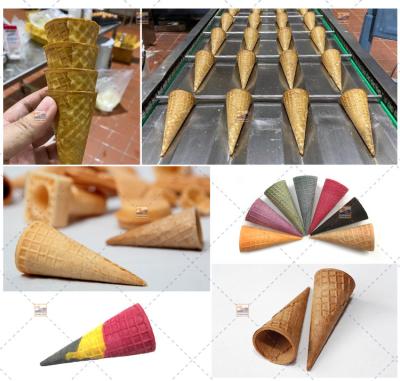 China De Kegel die van het het Roomijswafeltje van het snackvoedsel Machine 5400Cones/Hour maken Te koop