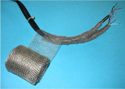 China 50mm WrapShield Gebreide Draad Mesh Gasket For Shielding EMI Cables Te koop