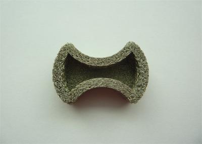 China Knitted Wire Mesh Washer Stainless Steel Wire 0.12mm 35mm Elastic Core Clad ISO9001 for sale