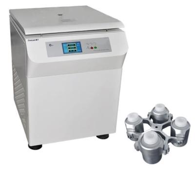 China autoclavable floor type refrigerated centrifuge 4000ml high volumn low speed centrifuge for sale