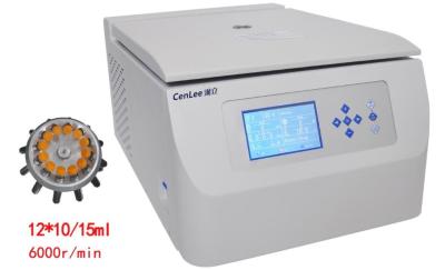 China CenLee6R 6000r/Min LCD Display Low speed Clinical Benchtop Centrifuge Refrigerated for sale