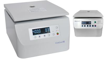 China Low speed centrifuge Benchtop centrifuge 4000rpm, Food centrifuge for sale