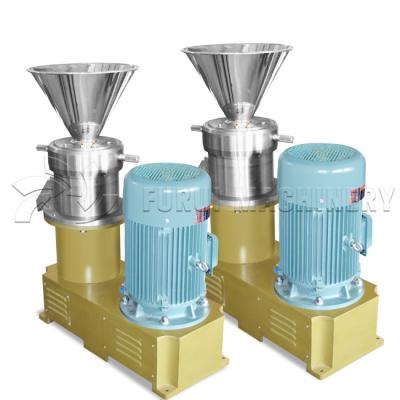 China Commercial Nut Grinder Nut Butter Heat Treatment Process 7.5 Kw Motor Power for sale