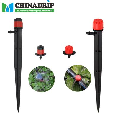 China Easily Install Mni Adjustable Spray Drip Irrigation System Garden Sprinklers for sale