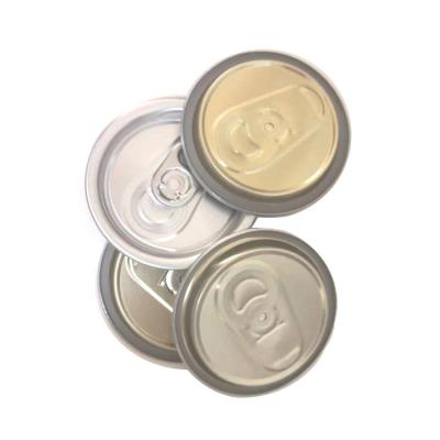 China Stay on tab 200SOT outside diameter 57.1mm 200SOT aluminum easy open 2PC ends for coffee beverage for sale