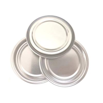 China Bottom 209# outside diameter 72mm 209Bottom ring pull tab aluminum easy open ends for food can for sale