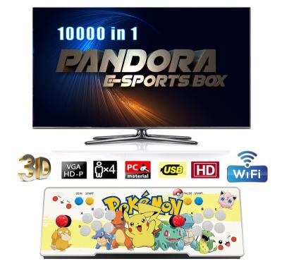 China Hot Sale WIFI Download HD Double Stick Pandoras Box 8000 Games In 1 Arcade Game L63*W22*H5cm for sale