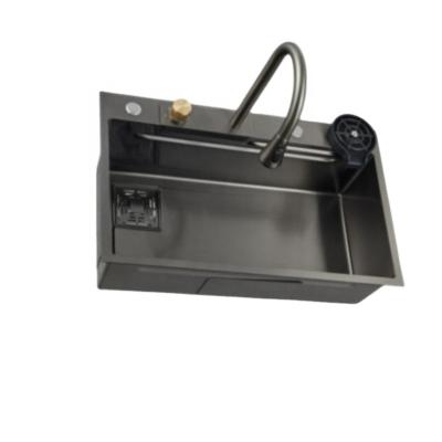 China With 2023 Faucet Factory Kitchen Sink Portable Stainless Steel Kitchen Wash Sink for sale