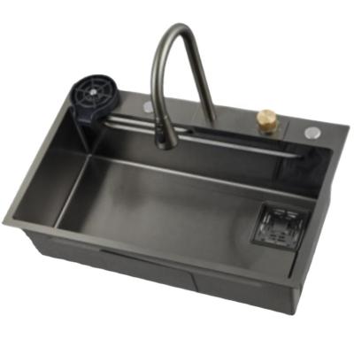 China With Faucet Factory Kitchen Sink Portable Stainless Steel Single Bowl Kitchen Sink 2023 for sale