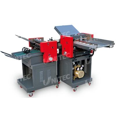 Cina Attrezzatura piegante di carta automatica di 380X520 millimetro 1500 watt con un contatore in vendita