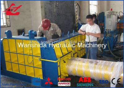 Chine Presses en aluminium de rebut de mitraille de tuyaux d'acier complètement automatiques de PLC 250x250mm à vendre