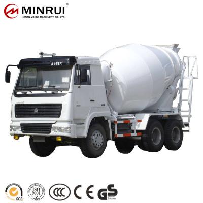 China Building Material Stores Minrui 8m3 Concrete Mixer Truck For Sale for sale