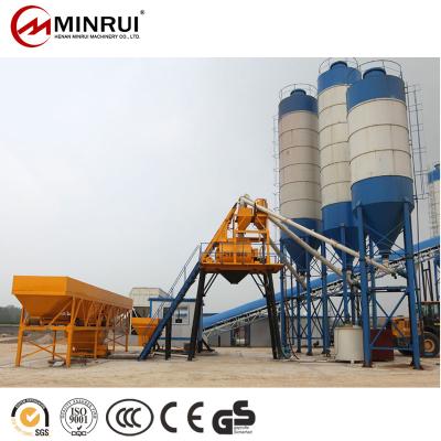 China Building Material Shops HZS50 Second Hand Dry Mix Concrete Weighing Batching System Plant for sale