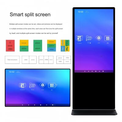 China OEM Outdoor LCD Display Wall Mount Advertising Touch Screen 55inch for sale