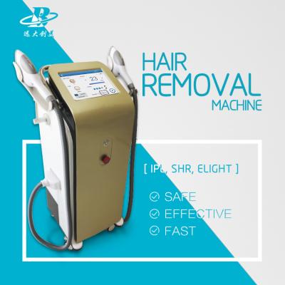 China Fast Frequency 10HZ Vertical ipl+rf multi functional Hair Removal machine with low price for sale