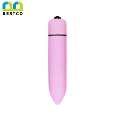 China 1/10 Speeds 1 or 10 Speed Mini Bullet Vibrator Waterproof Silver Bullet Vibrator For Lady Fun for sale