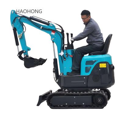 China Factory Supply 1 Ton Hydraulic Mini Excavator Micro Excavator Mini Excavator Farms for sale