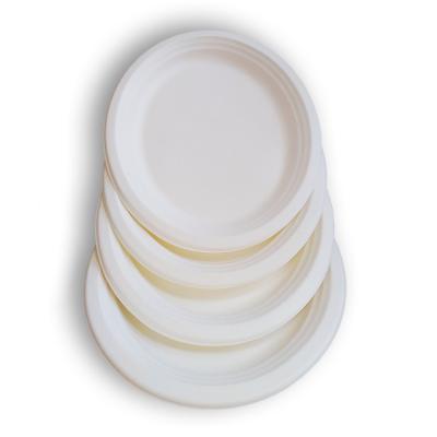 China MAOCHUN Environmental Friendly Compostable Oval Cake Container Bagasse Board , 12.2g Sugarcane Bagasse Dishes for sale