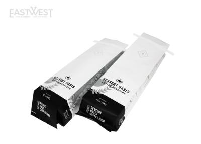 China Reusable Moisture Proof Aluminum Foil Gusseted Coffee Bags , Matte Spot Glossy Printing for sale