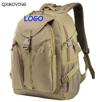 China QXMOVING Waterproof Large Travel Increasing Molle Military Rucksack Tactical Backpack With Bottle Holder for sale