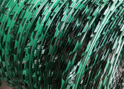 China Groen 430 de Rolprikkeldraad 450mm van het Roestvrij staalscheermes Hoge Veiligheid Te koop