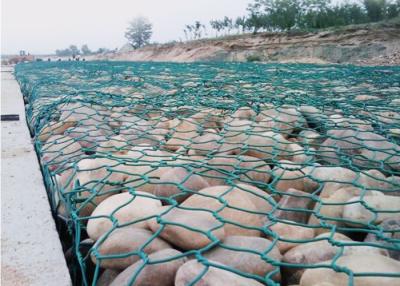 Cina il PVC verde di 6×2×0.3m ha ricoperto l'altezza di 0.15m dei canestri del gabbione in vendita