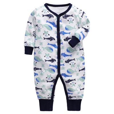 China Hot Amazon styles boutique fashion baby boy clothes designer Infant Outfit Baby clothing sets rompers fall jumpsuit overalls for sale