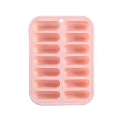 China High Quality Sustainable Custom Design 2022 Fashionable Travel Silicone Kitschen Tool For Ice Cube Mold Cream Molds for sale