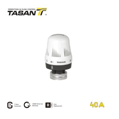 Chine valve de radiateur en laiton thermostatique du port 30x1.5 avec le capteur rempli de liquide antirouille à vendre