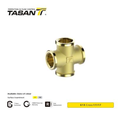 China F/F/F/F Brass Pipe Cross 61X for sale