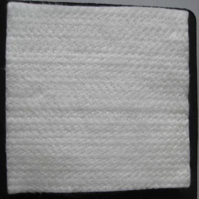 China Estera blanca de la aguja de la fibra de vidrio del grueso del color 12m m usada para el aislamiento en venta