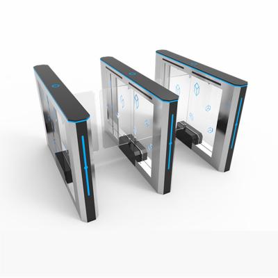China Anti Crush Turnstiles Indoor Or Outdoor High Speed Optical Speed Gate Face Recognition for sale