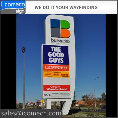 China New Design Outdoor Display Sign For Car Advertising Outdoor Auto Display Sign Large Totem Signage for sale