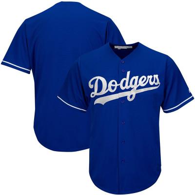 China Best Selling Cheap Antibacterial Los Angeles Dodgers Baseball Shirt Sports Wear Kids Baseball Tracksuits For Men for sale