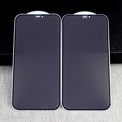 China Hot Anti-Fingerprint Amazon Anti-Spy Privacy Tempered Glass Screen Protector For iPhone 11 12 Pro Max XS XR X 2.5D 9H for sale