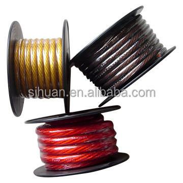中国 CEA-2015 に準拠するPVC 4 AWG 電源ケーブル 販売のため