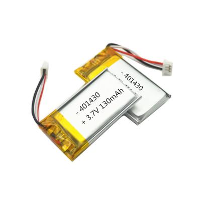 중국 401430 180mAh 3.7 V 재충전이 가능한 리튬 폴리머 전지 팩 판매용