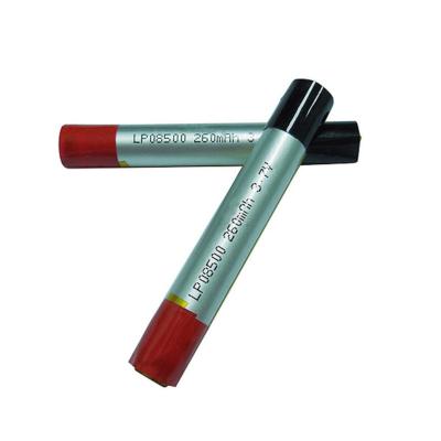중국 전자 담배를 위한 10C 08500 3.7 V 250 mah 리포 배터리 판매용