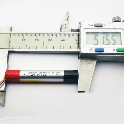 China 08500 bloco Rate Battery alto da bateria recarregável de 280mAh 10C 3,7 V à venda