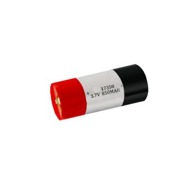 중국 E 여송연 850 Mah 폴리머 리튬 이온 전지 17350 3.7 V 850 mah 리포 전지 판매용