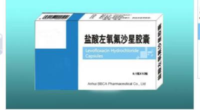 China Levofloxacina clorhidrato cápsulas farmacéuticas en venta