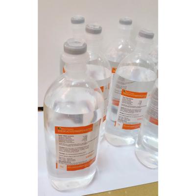 China Botella de plástico para inyección de lactato de sodio infusión nutricional 500 ml en venta